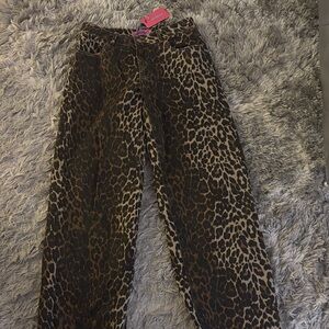 Leopard Print Kids Bottoms